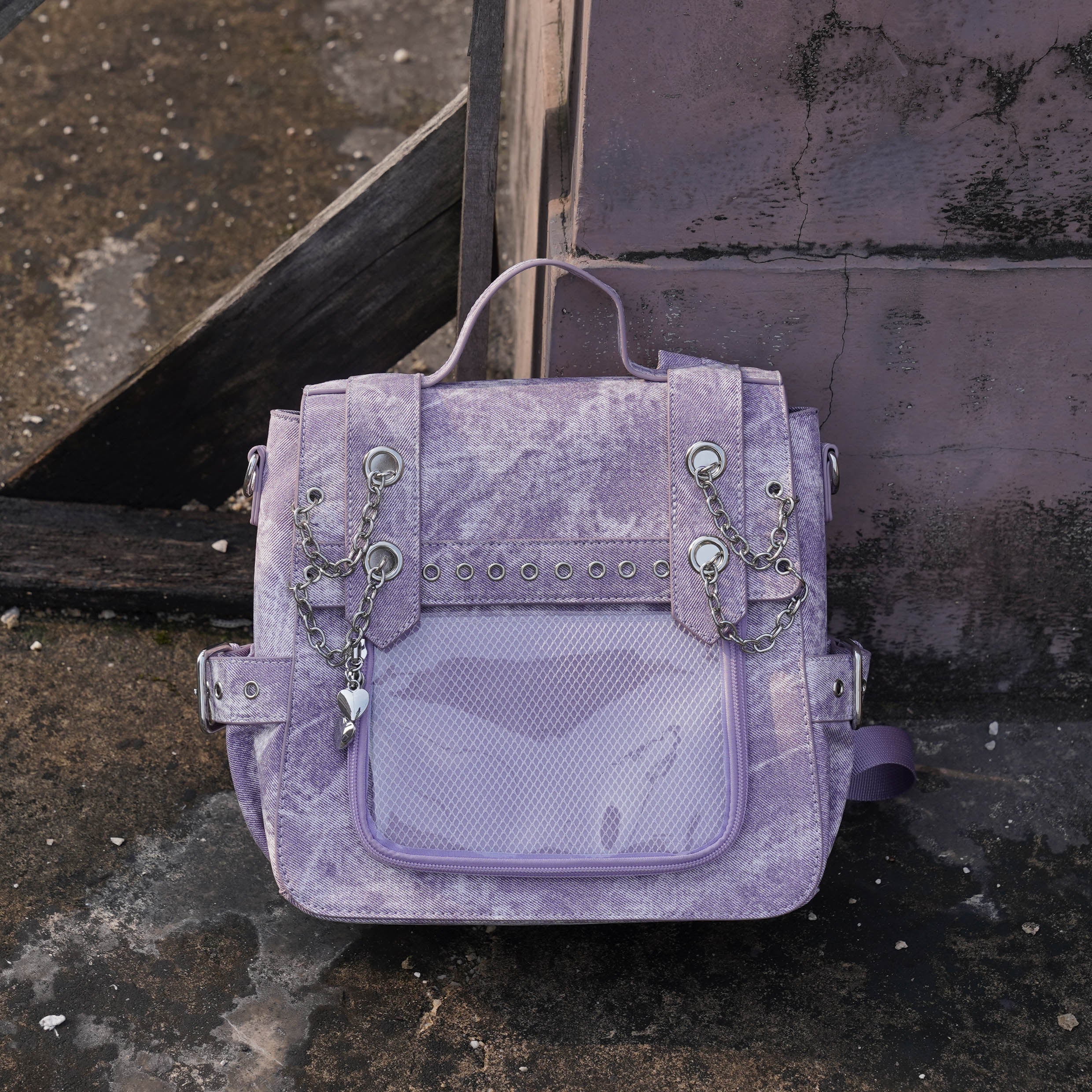 Morning Glory Chain Ita Backpack, Convertible 3-Way
